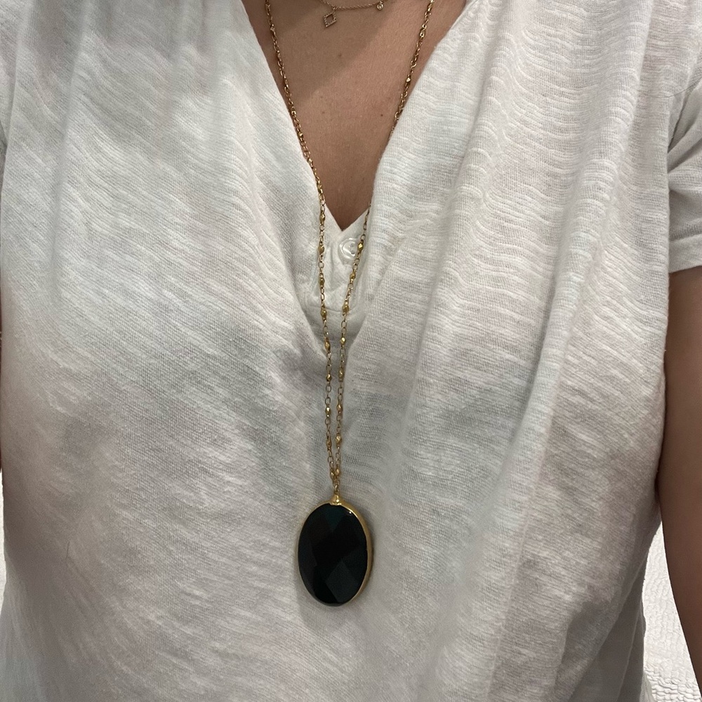 Onyx Statement necklace